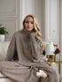 'Keres' Long Sleeve Top and Pants Sweater Set - Celes Fashion